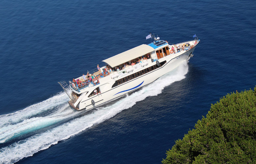 captain vangelis boat trips skala